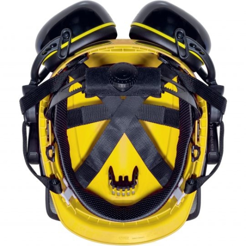 Casco kit forestale Pheos Forestry giallo/grigio Uvex Safety  - Uvex - Caschi forestali