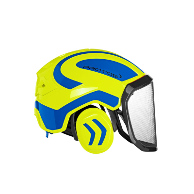 Casco Protos Forest giallo fluo  - Protos - Caschi forestali 2