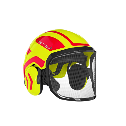 Casco Protos Forest giallo fluo  - Protos - Caschi forestali