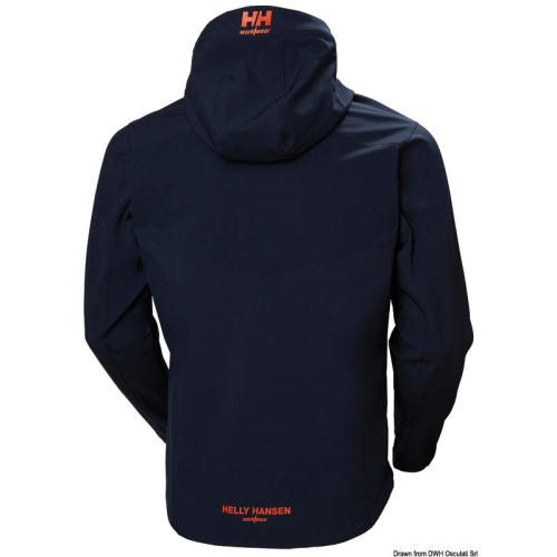 Giacca Chelsea Evolution impermeabile Softshell Helly Hansen  - Helly Hansen - Giacche da lavoro Softshell