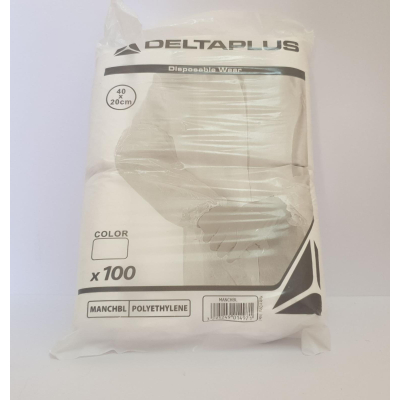 MANICHETTE MANCHBL ALIMENTARI CONFEZIONE 100 PZ DELTA PLUS  - Delta Plus - Monouso da lavoro