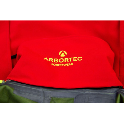 Giacca impermeabile Heavy Duty Breathedry Full Zip Red Arbortec  - Arbortec - Giacche tree climbing