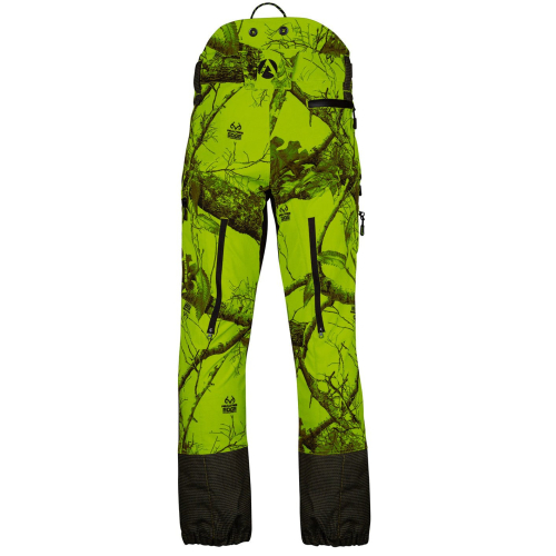 Pantaloni antitaglio Classe 1 BreatheFlex Pro RealTree Camo Lime Arbortec  - Arbortec - Pantaloni antitaglio