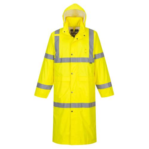 Cappotto impermeabile Hi-Vis 122 cm H445 Portwest  - Portwest - Abbigliamento da lavoro Alta Visibilità