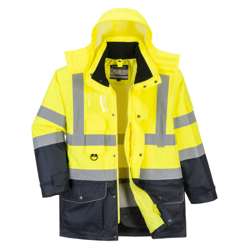 Giacca 7-in-1 impermeabile e Hi-Vis S426 Portwest  - Portwest - Abbigliamento da lavoro Alta Visibilità