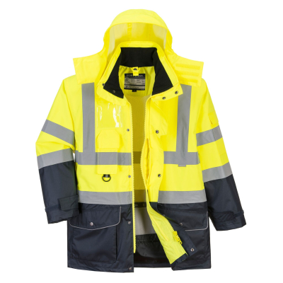 Giacca 7-in-1 impermeabile e Hi-Vis S426 Portwest  - Portwest - Abbigliamento da lavoro Alta Visibilità