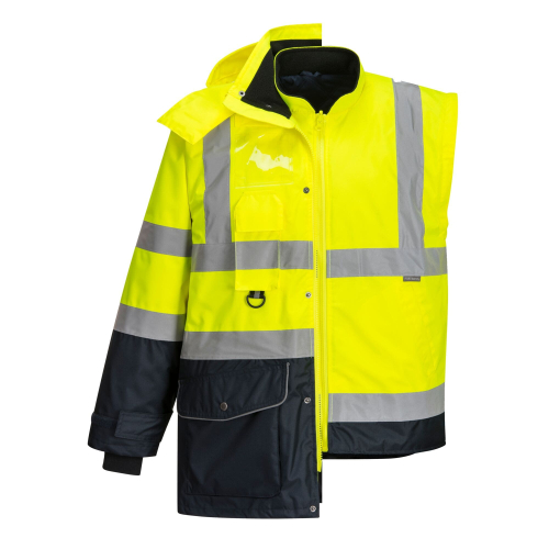 Giacca 7-in-1 impermeabile e Hi-Vis S426 Portwest  - Portwest - Abbigliamento da lavoro Alta Visibilità