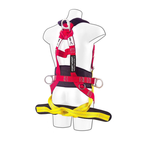 Imbracatura 3 punti di ancoraggio Comfort Plus FP18 Portwest  - Portwest - Imbracature