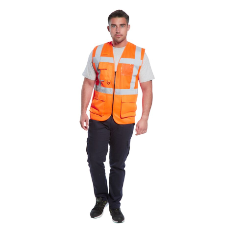 Gilet traspirante Hi-Vis Classe 1 C496 Portwest  - Portwest - Abbigliamento da lavoro Alta Visibilità