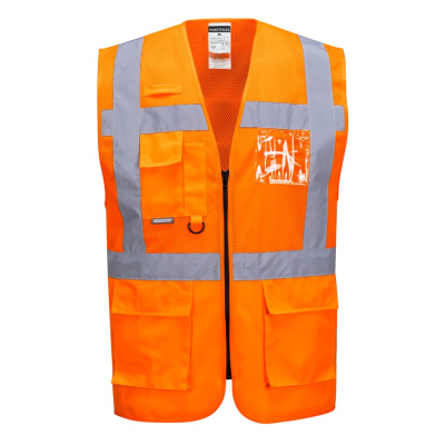 Gilet traspirante Hi-Vis Classe 1 C496 Portwest  - Portwest - Abbigliamento da lavoro Alta Visibilità