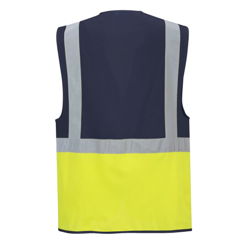 Gilet bicolore Hi-Vis Classe 1 Executive Paris C276 Portwest  - Portwest - Abbigliamento da lavoro Alta Visibilità