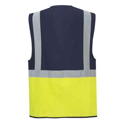 Gilet bicolore Hi-Vis Classe 1 Executive Paris C276 Portwest  - Portwest - Abbigliamento da lavoro Alta Visibilità