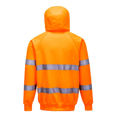 Felpa Hi-Vis Classe 3 RIS con cappuccio senza zip B304 Portwest  - Portwest - Abbigliamento da lavoro Alta Visibilità