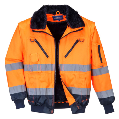 Giacca 3-in-1 Hi-Vis PJ50 Classe 3 Pilot Portwest  - Portwest - Abbigliamento da lavoro Alta Visibilità