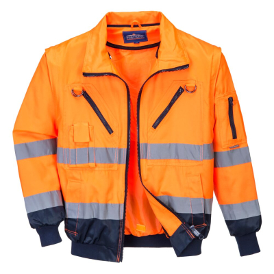 Giacca 3-in-1 Hi-Vis PJ50 Classe 3 Pilot Portwest  - Portwest - Abbigliamento da lavoro Alta Visibilità