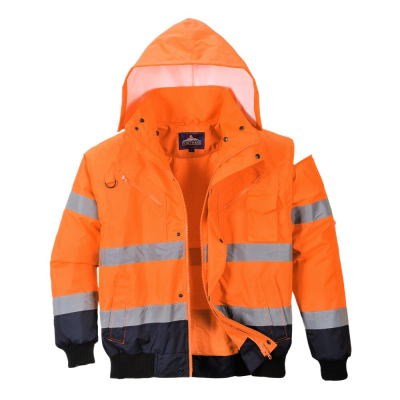 Bomber bicolore 3-in-1 Hi-Vis Classe 3 RIS impermeabile C465 Portwest  - Portwest - Abbigliamento da lavoro Alta Visibilità