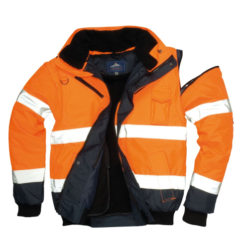 Bomber bicolore 3-in-1 Hi-Vis Classe 3 RIS impermeabile C465 Portwest  - Portwest - Abbigliamento da lavoro Alta Visibilità