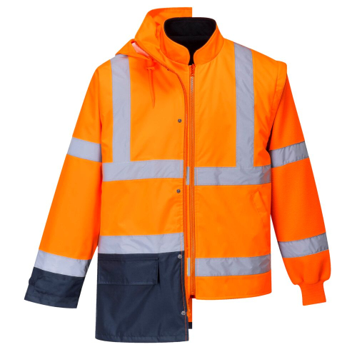 Giacca 5-in-1 impermeabile RIS alta visibilità S768 Portwest  - Portwest - Abbigliamento da lavoro Alta Visibilità