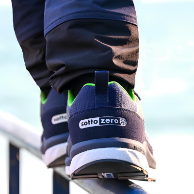 Scarpe antinfortunistiche basse Shuttle blu S3S HRO FO SR Sottozero  - Sottozero - Scarpe antinfortunistiche Basse