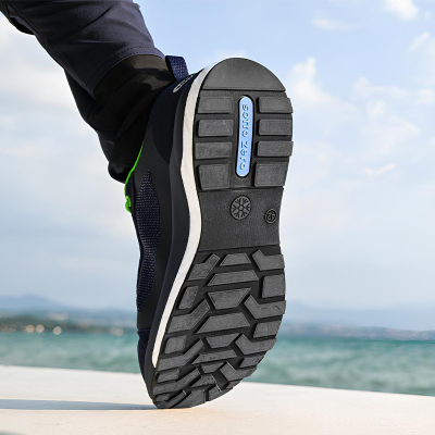 Scarpe antinfortunistiche basse Shuttle blu S3S HRO FO SR Sottozero  - Sottozero - Scarpe antinfortunistiche Basse