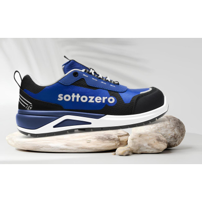 Scarpe antinfortunistiche basse Jet blu S1PS SR Sottozero  - Sottozero - Scarpe antinfortunistiche Basse