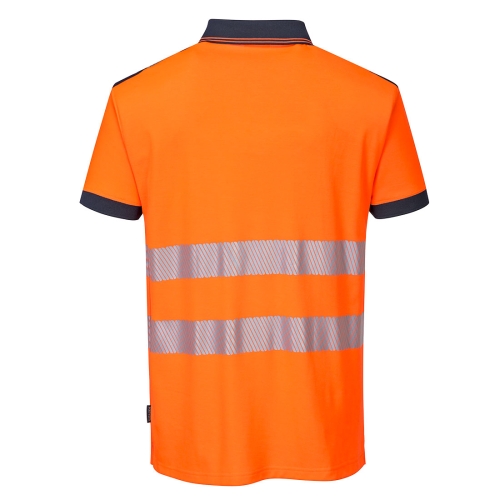 Polo Hi-Vis Classe 2 RIS Cotton Comfort T180 Portwest  - Portwest - Abbigliamento da lavoro Alta Visibilità