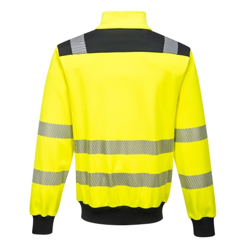 Felpa full zip Hi-Vis e RIS PW370 Portwest  - Portwest - Abbigliamento da lavoro Alta Visibilità