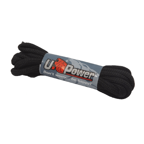 Lacci neri 100 cm stringhe cilindrica U-Power  - U-Power - Solette e Accessori