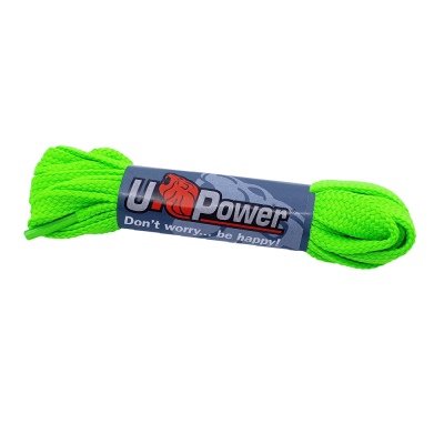 Lacci da ricambio verde fluo 100 cm U-Power  - U-Power - Solette e Accessori