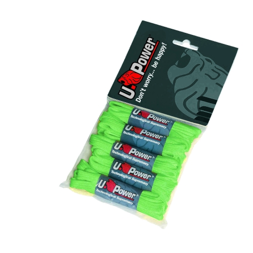 Lacci da ricambio verde fluo 100 cm U-Power  - U-Power - Solette e Accessori
