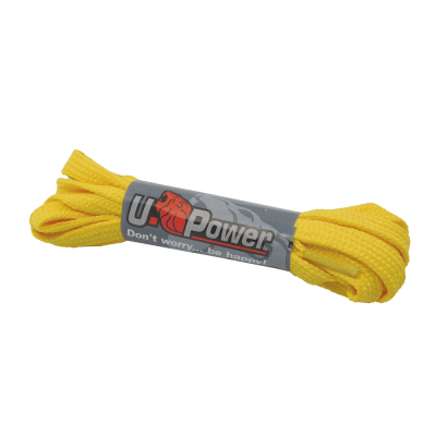 Lacci gialli 100 cm confezione da 5 paia U-Power  - U-Power - Solette e Accessori