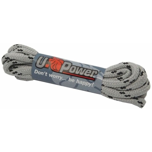Lacci ricambio scarpe grigio/nero 120 cm U-Power  - U-Power - Solette e Accessori