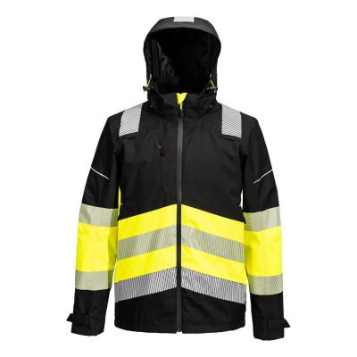 Giacca da lavoro impermeabile e Hi-Vis Classe 1 Extreme Rain Jacket PW368 Portwest  - Portwest - Abbigliamento da lavoro Impe...