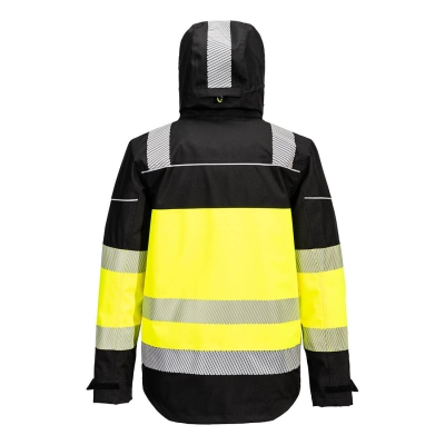 Giacca da lavoro impermeabile e Hi-Vis Classe 1 Extreme Rain Jacket PW368 Portwest  - Portwest - Abbigliamento da lavoro Impe...