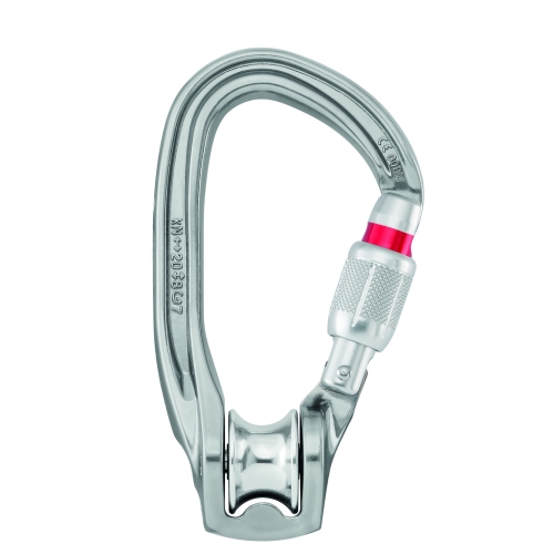 Carrucola-moschettone Rollclip Z Screw-Lock Petzl  - Petzl - Carrucole tree climbing