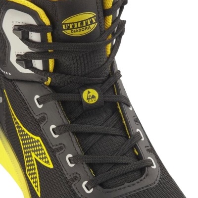 Scarpe antinfortunistiche alte Vortex DA2 Mid S3S ESD SC HRO SR Diadora Utility  - Diadora Utility - Scarpe antinfortunistich...