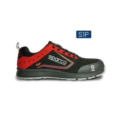 Scarpe antinfortunistiche basse Cup Albert S1P ESD SRC Sparco  - Sparco - Scarpe antinfortunistiche Leggere