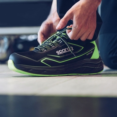 Scarpe antinfortunistiche basse Impulse Willen S1PS ESD FO HRO SR Sparco  - Sparco - Scarpe antinfortunistiche Basse