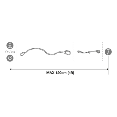 Tooleash fettuccia porta utensili 5 kg Petzl  - Petzl - Cordini portamotosega tree climbing