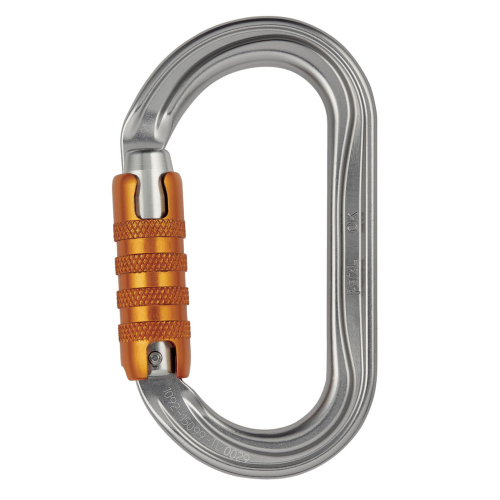 Moschettone OK Triact-Lock Petzl  - Petzl - Dispositivi di ancoraggio tree climbing
