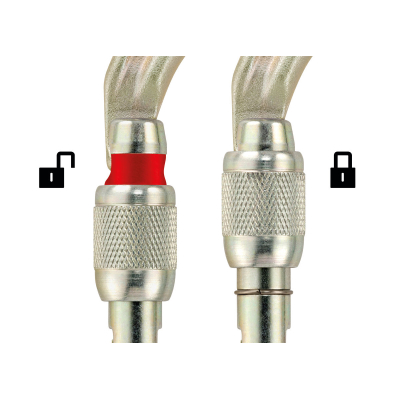 Moschettone Vulcan 45 kN 29mm Screw-Lock Petzl  - Petzl - Dispositivi di ancoraggio tree climbing