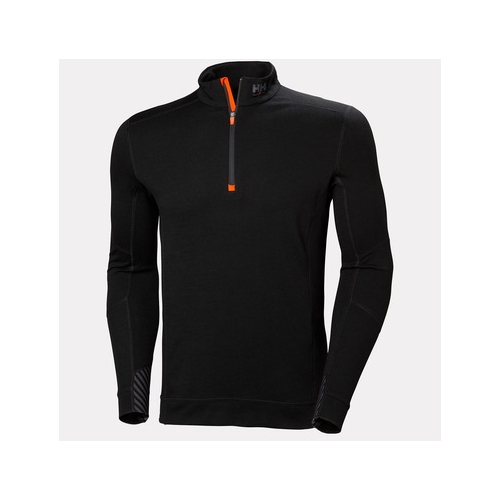 Maglia tecnica con mezza cerniera in lana merino Lifa Helly Hansen  - Helly Hansen - Maglie tecniche da lavoro