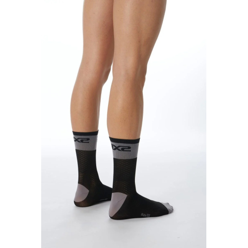 Calze tecniche mid-cut Short Logo Sixs  - Sixs - Calze tecniche outdoor