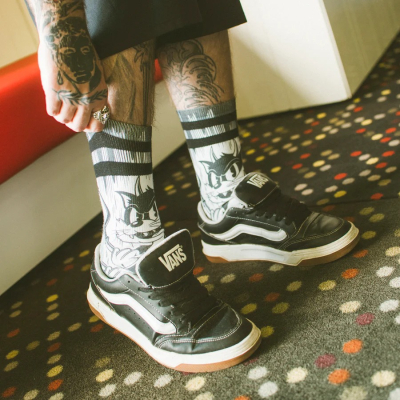 Calzini medio alti Evil Cat American Socks  - American Socks - Calze tecniche outdoor