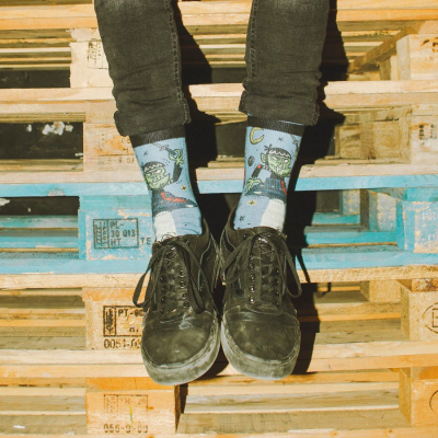 Calzini medio alti Alien Snatch American Socks  - American Socks - Calze tecniche outdoor