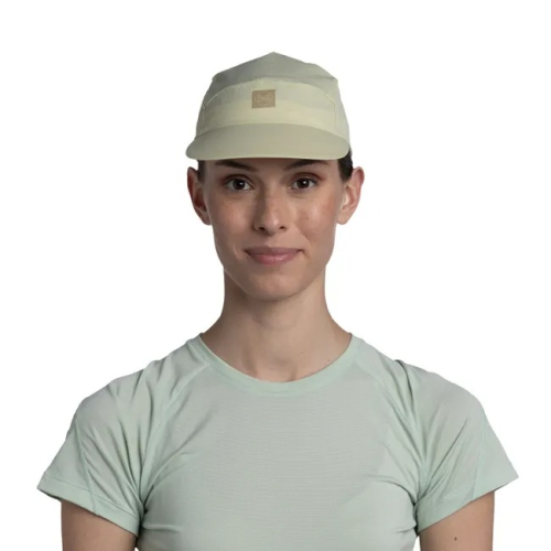 Cappellino estivo trail running Solid Pistacchio Buff  - Buff - Cappelli e Berretti outdoor