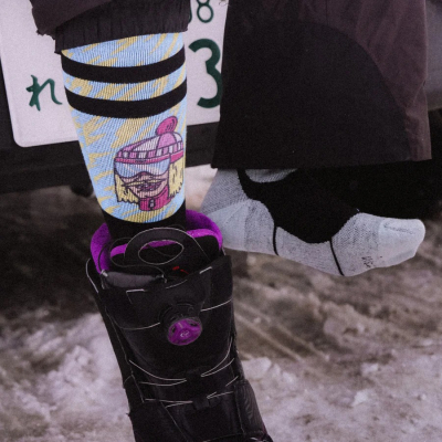 Calze alte Snow Slope Dope American Socks  - American Socks - Calze tecniche outdoor