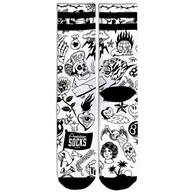 Calzini medio alti Worth It American Socks  - American Socks - Calze tecniche outdoor