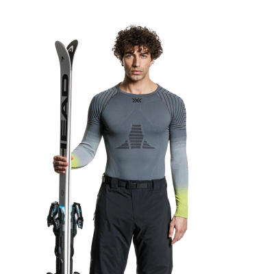 Maglietta tecnica maniche lunghe Invent Graphics shirt LS Men X-Bionic  - X-Bionic - Maglie tecniche outdoor