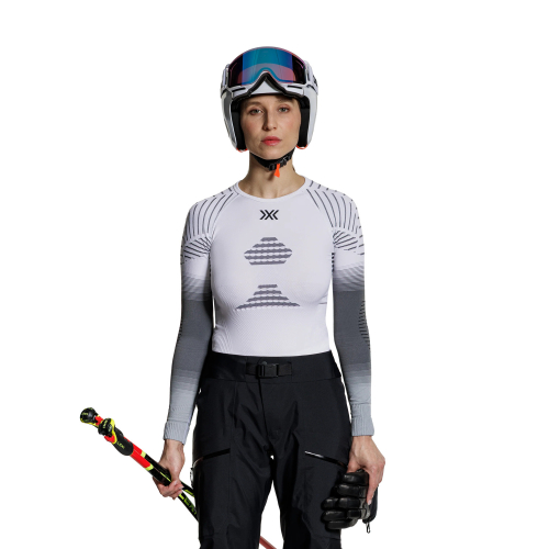 Maglietta tecnica maniche lunghe Invent Graphics Shirt LS Women X-Bionic  - X-Bionic - Maglie tecniche outdoor